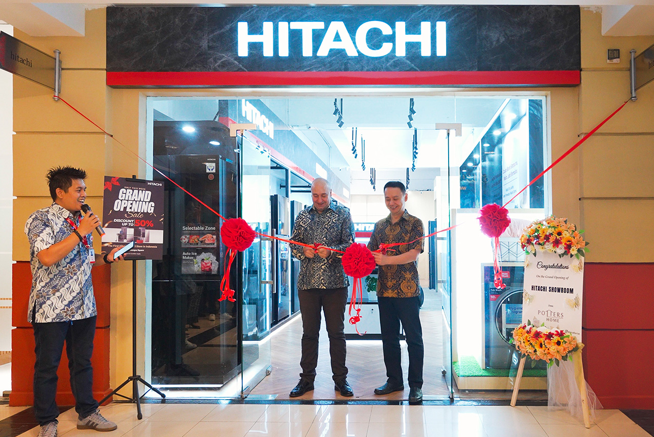 Hitachi Indonesia First Brand Store, Grand Opening