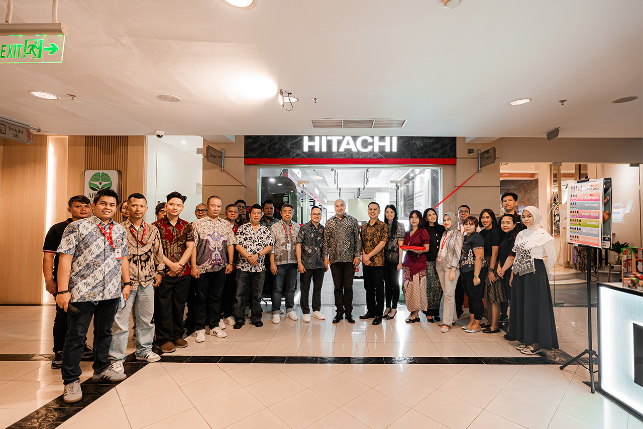 Hitachi Indonesia First Brand Store, Grand Opening