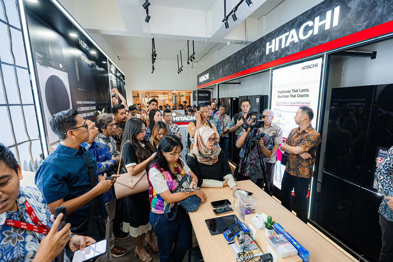 Hitachi Indonesia First Brand Store, Grand Opening