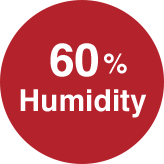 60% Humidity