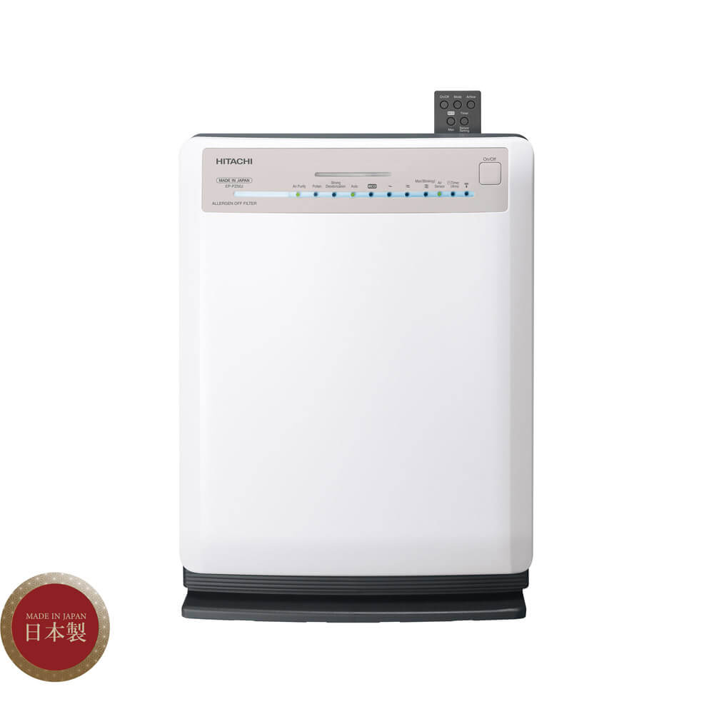 Hitachi air purifier EP-PZ50J humidifying 33m2, white