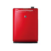 Hitachi Air Purifier EP-A6000, humidifier 46m2, red