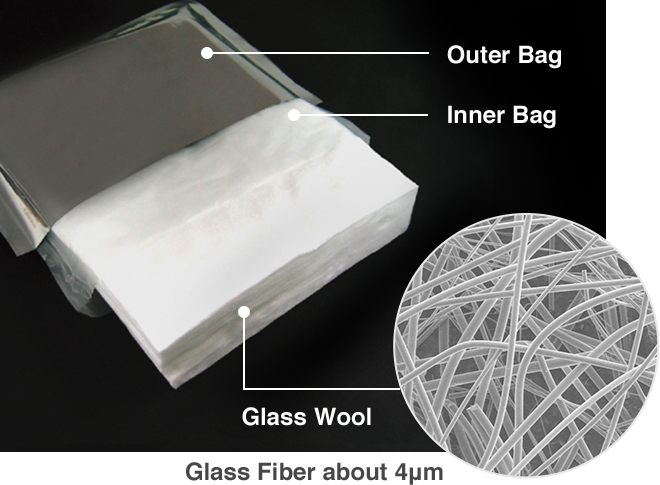 Glass Fiber about 4µm