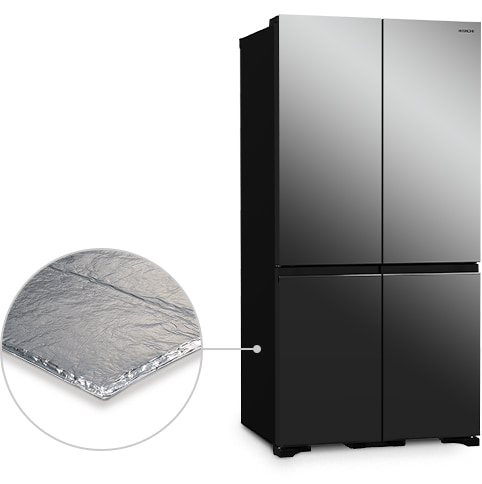 Tủ lạnh Hitachi inverter 569 lít R-WB640VGV0X MIR