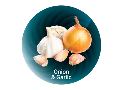 Onions and Garlic - Methyl Mercaptan