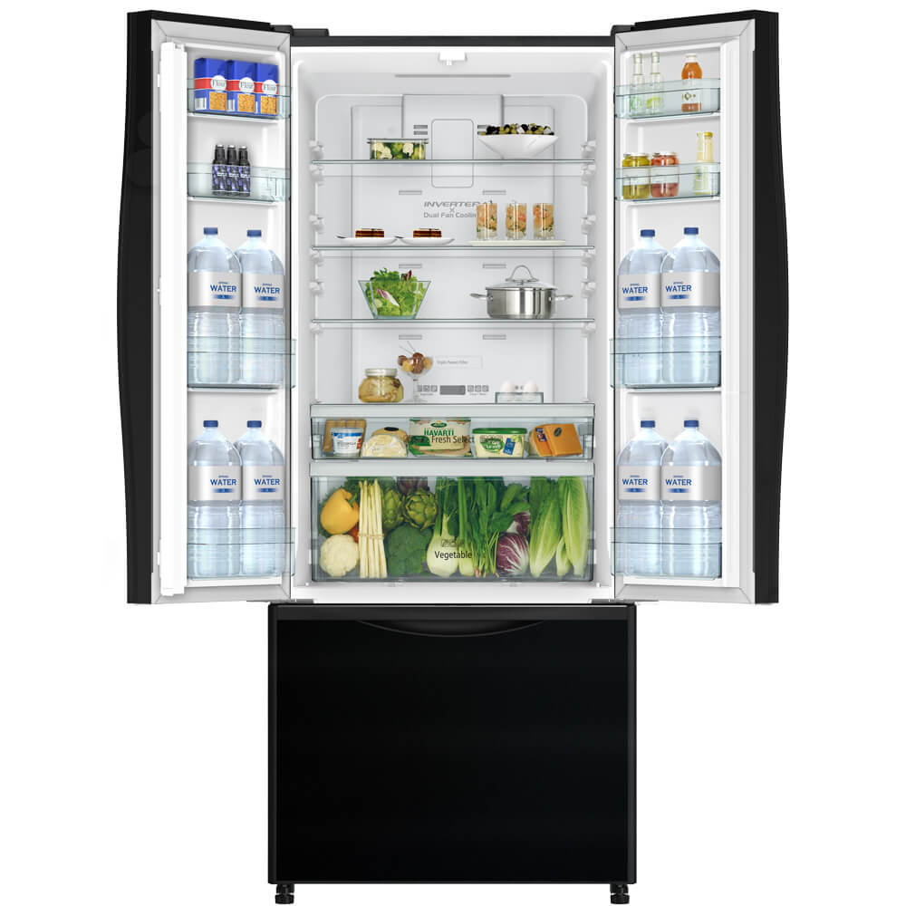 Hitachi bottom hot sale freezer