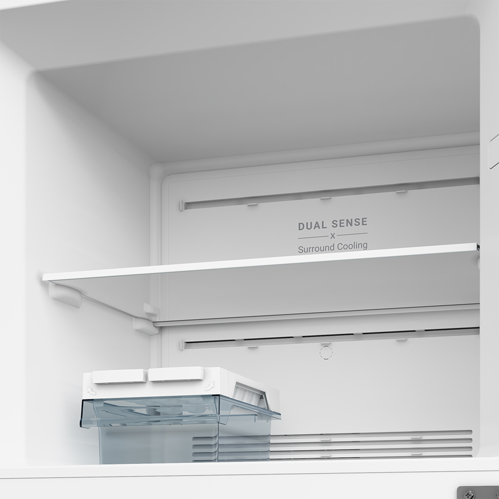 Hitachi refrigerator R-WB640VGV0(D) Bottom Freezer, 4-door, Glass Mauve Gray