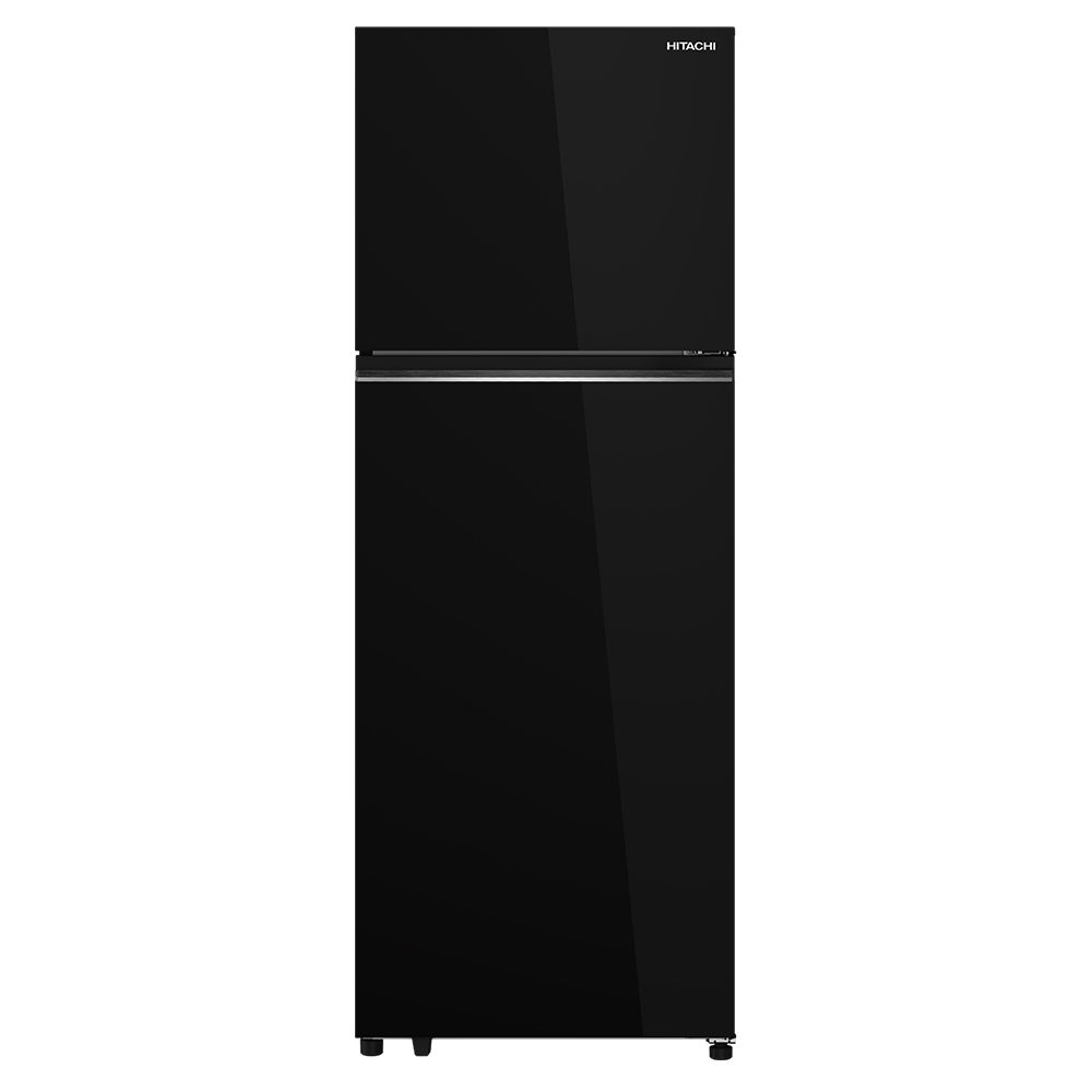 Hitachi refrigerator R-WB640VGV0(D) Bottom Freezer, 4-door, Glass Black