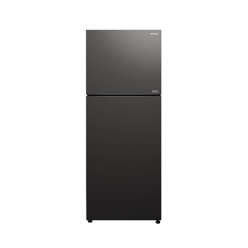 Hitachi refrigerator R-FVY480PGV0 Top Freezer, 2-Door, Glass Mauve Gray