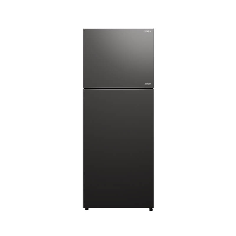 Hitachi refrigerator R-FVY510PGV0 Top Freezer, 2-Door, Glass Mauve Gray