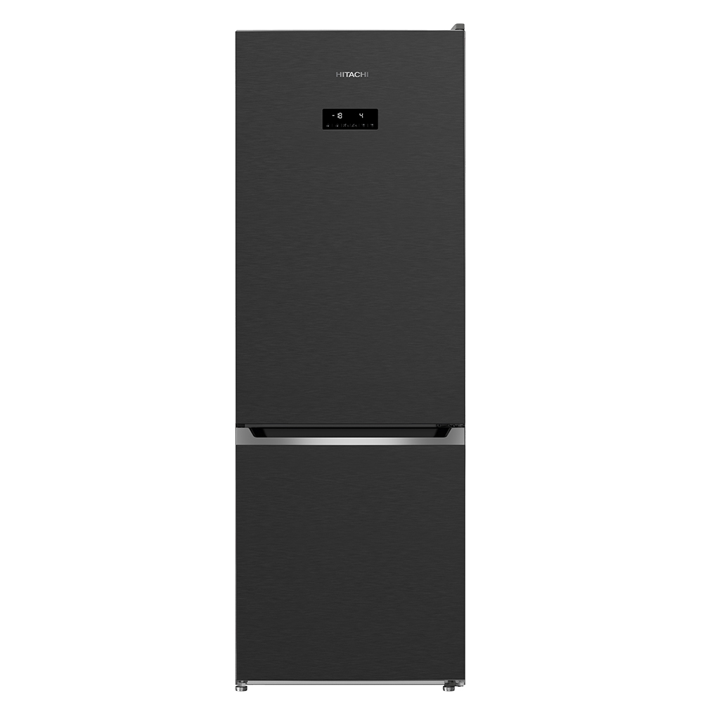 Hitachi refrigerator R-WB640VGV0(D) Bottom Freezer, 4-door, Glass Black