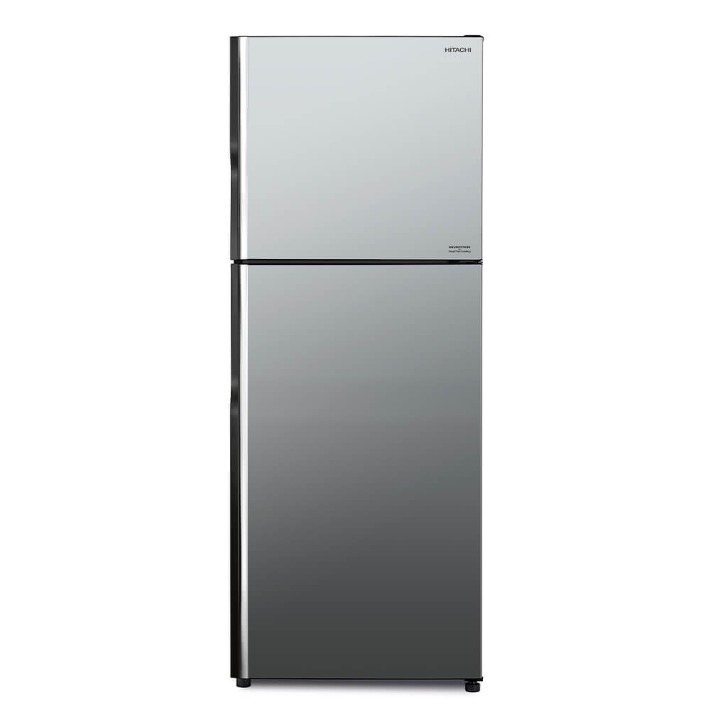 Hitachi refrigerator R-FVX480PGV9 Top Freezer, 2-Door, Mirror