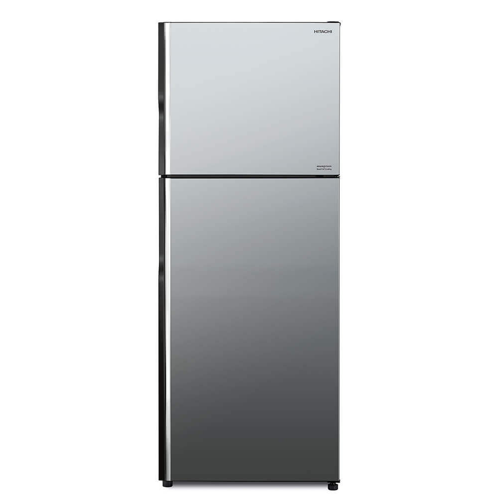 Hitachi refrigerator 2 Door New Stylish Line Glass Mirror