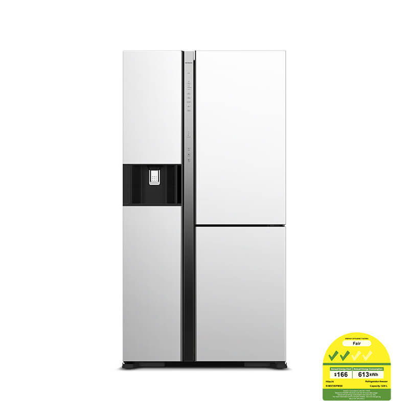 white side by side refrigerator for sale