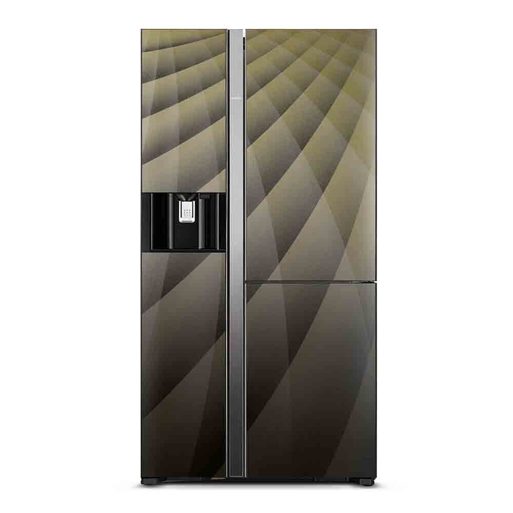 Hitachi refrigerator R-FM800XAGGV9X Side by Side, 3-door, Dia