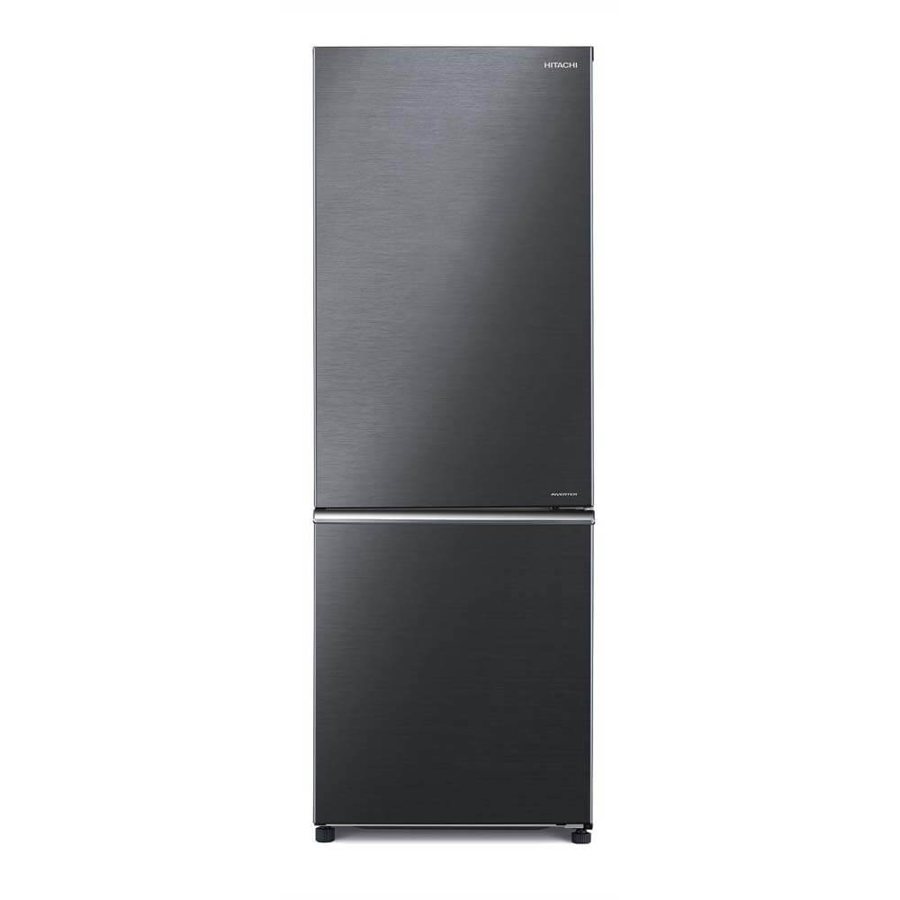 Hitachi refrigerator R-B330PGV8 Bottom Freezer, 2-door, Brilliant Black