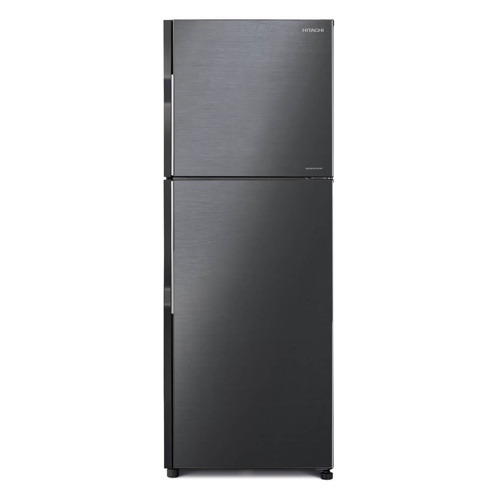 Hitachi refrigerator R-H200PGV7 Top Freezer, 2-door, Brilliant Black