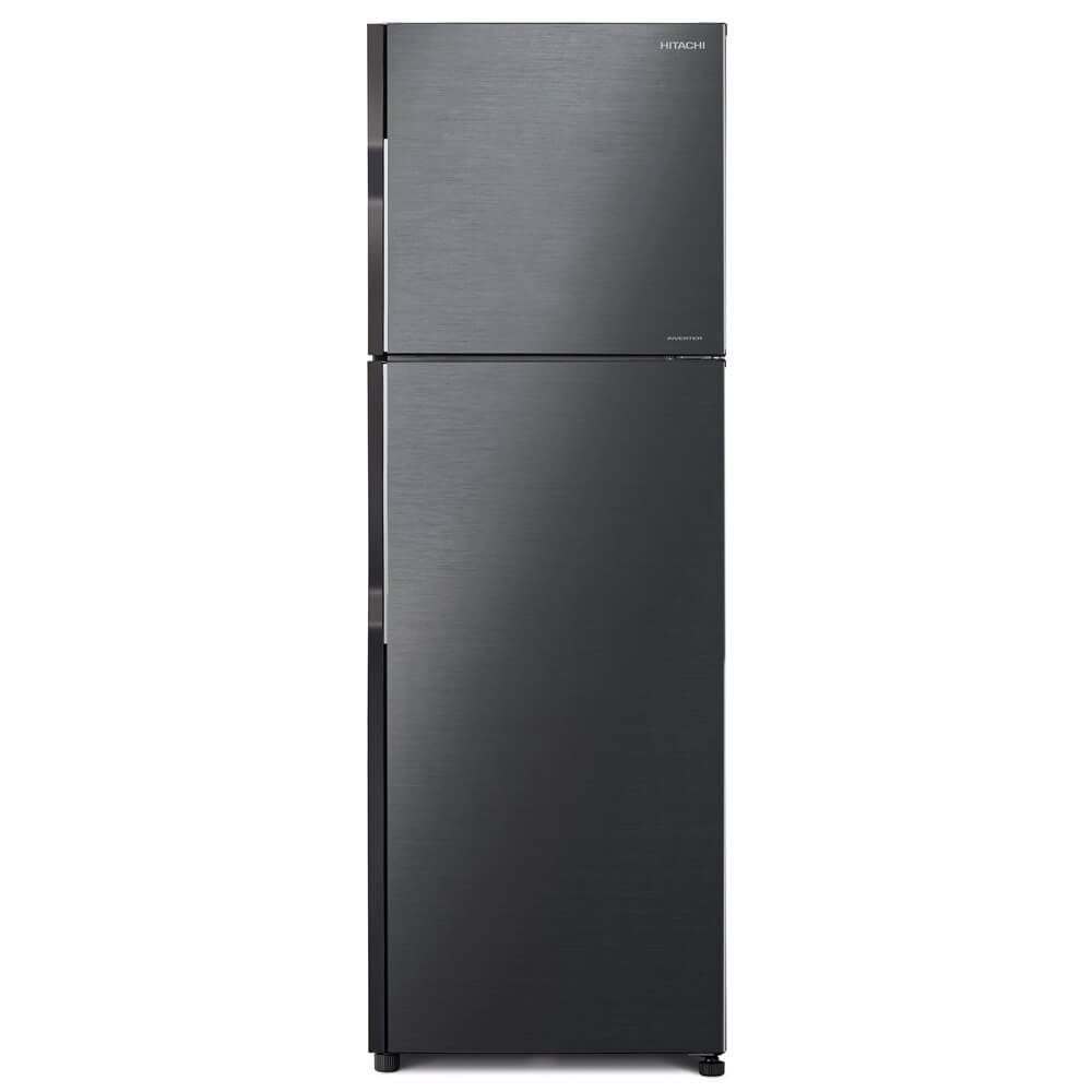 Hitachi refrigerator R-H230PGV7 Top Freezer, 2-Door, Brilliant Black