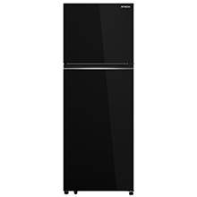 Hitachi refrigerator R-WB640VGV0(D) Bottom Freezer, 4-door, Glass Black