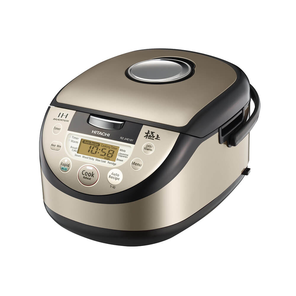 Hitachi Rice Cooker RZ-JHE18Y, capacity 1.8L, Yellow-brow