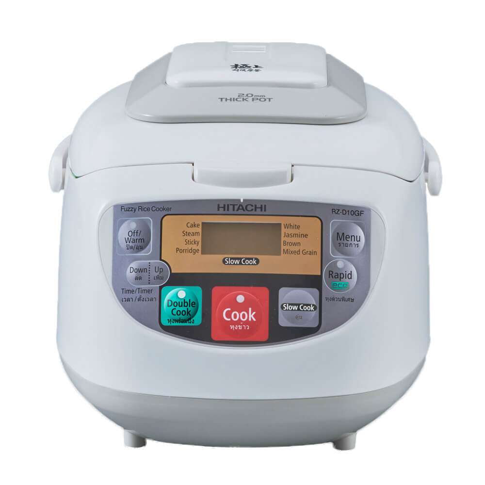 Hitachi Fuzzy Control- Double Rice Cook white