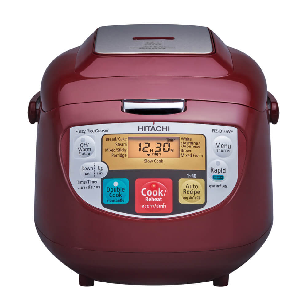 Hitachi Fuzzy Control- Double Rice Cook Red