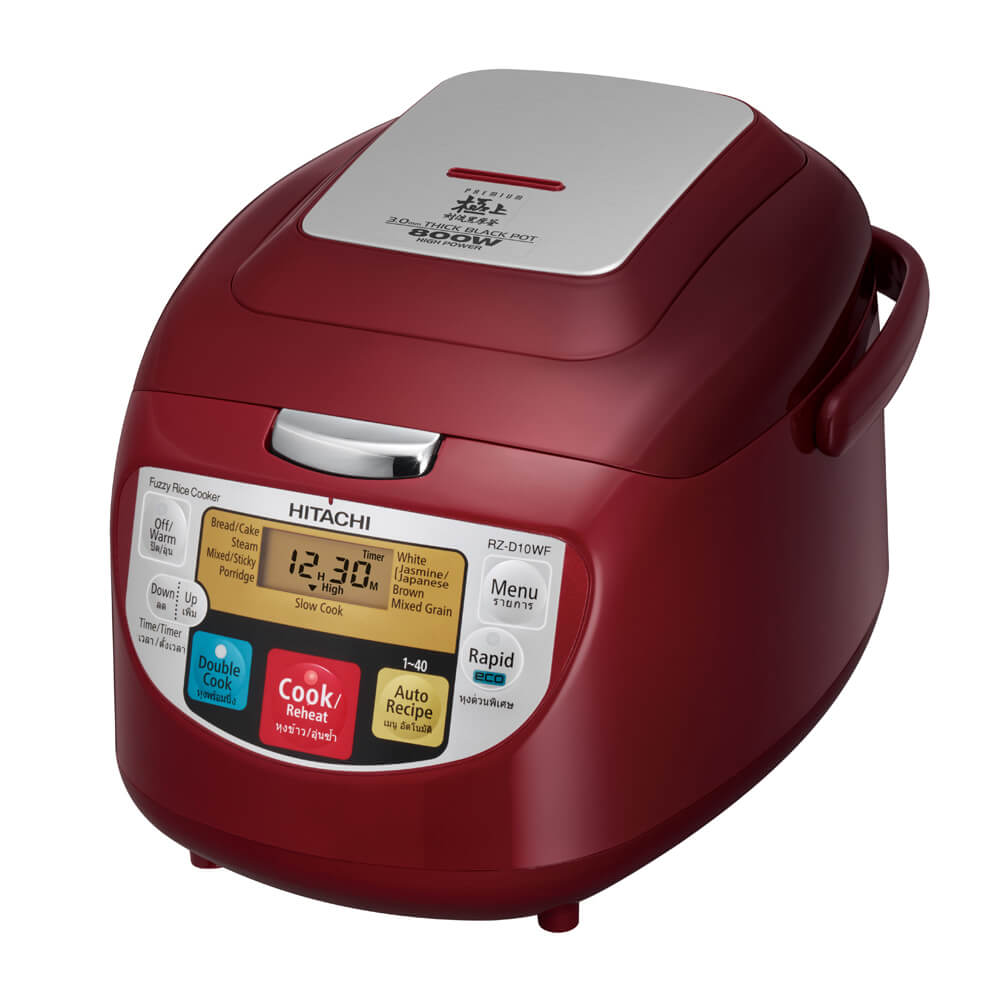 Hitachi Fuzzy Control- Double Rice Cook Red