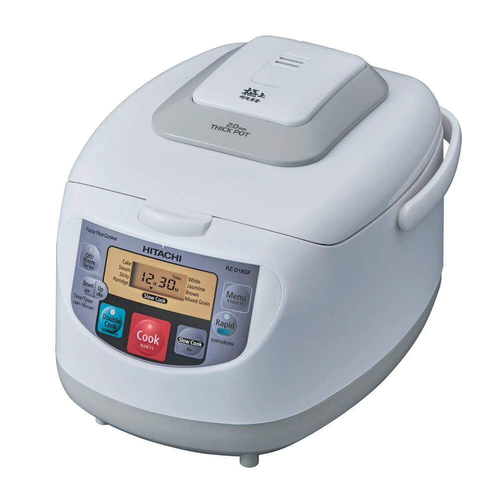 Hitachi Fuzzy Control- Double Rice Cook white