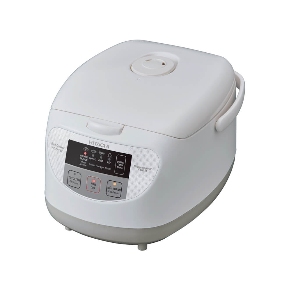 Hitachi rice cooker RZ-ZH18Y, capacity 1.8L, white
