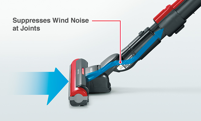 Suppresses Wind Noise at Joints