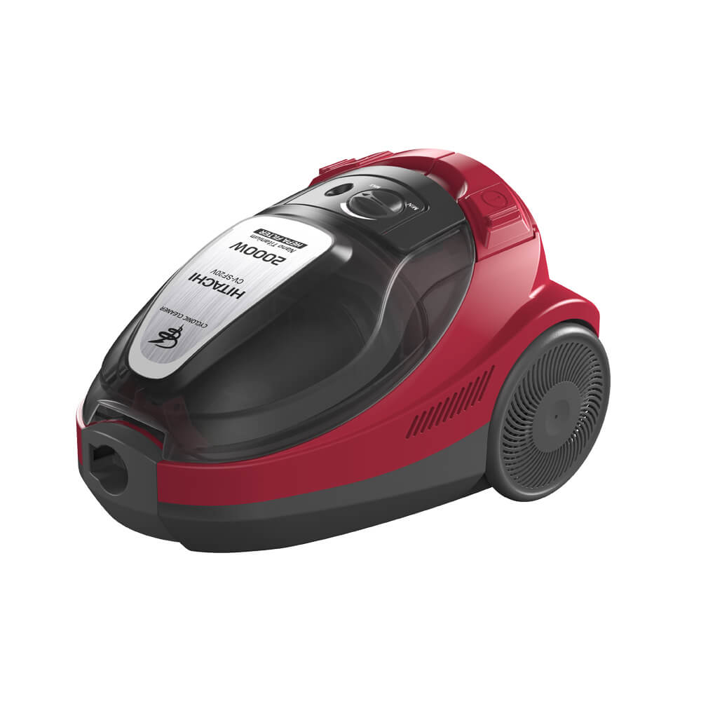 Hitachi vacuum cleaner CV-SF20V, maximum power 2000W, Brilliant Red