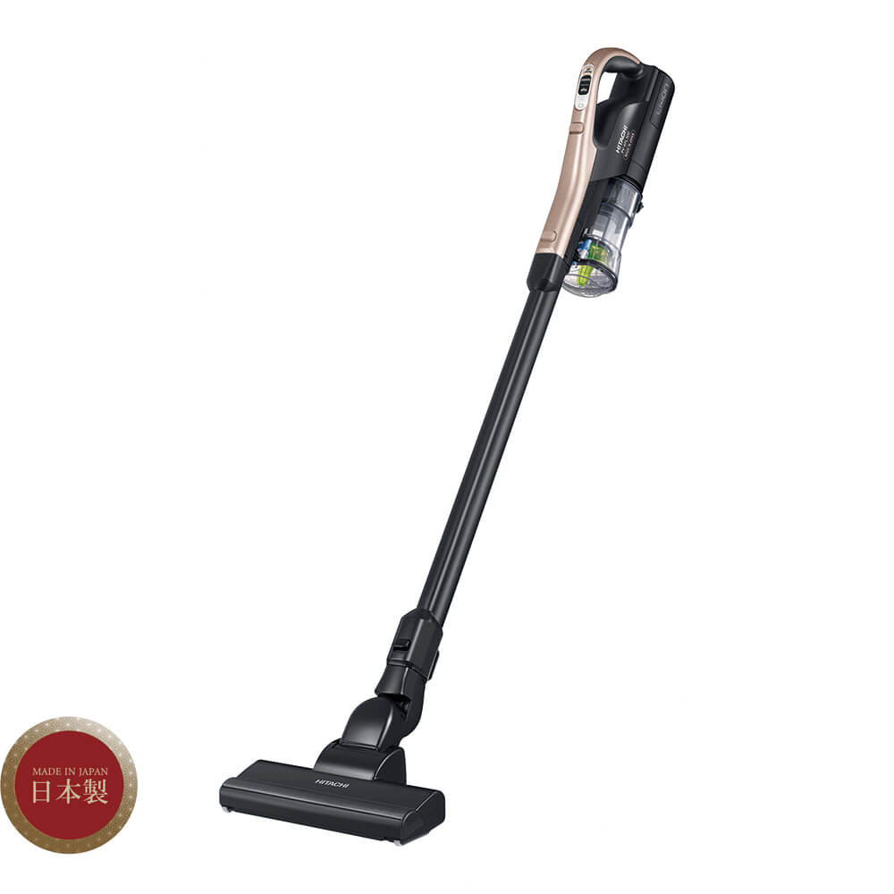 Hitachi vacuum cleaner PV-XFL300, wireless type, weight 1.4 kg, Champagne gold