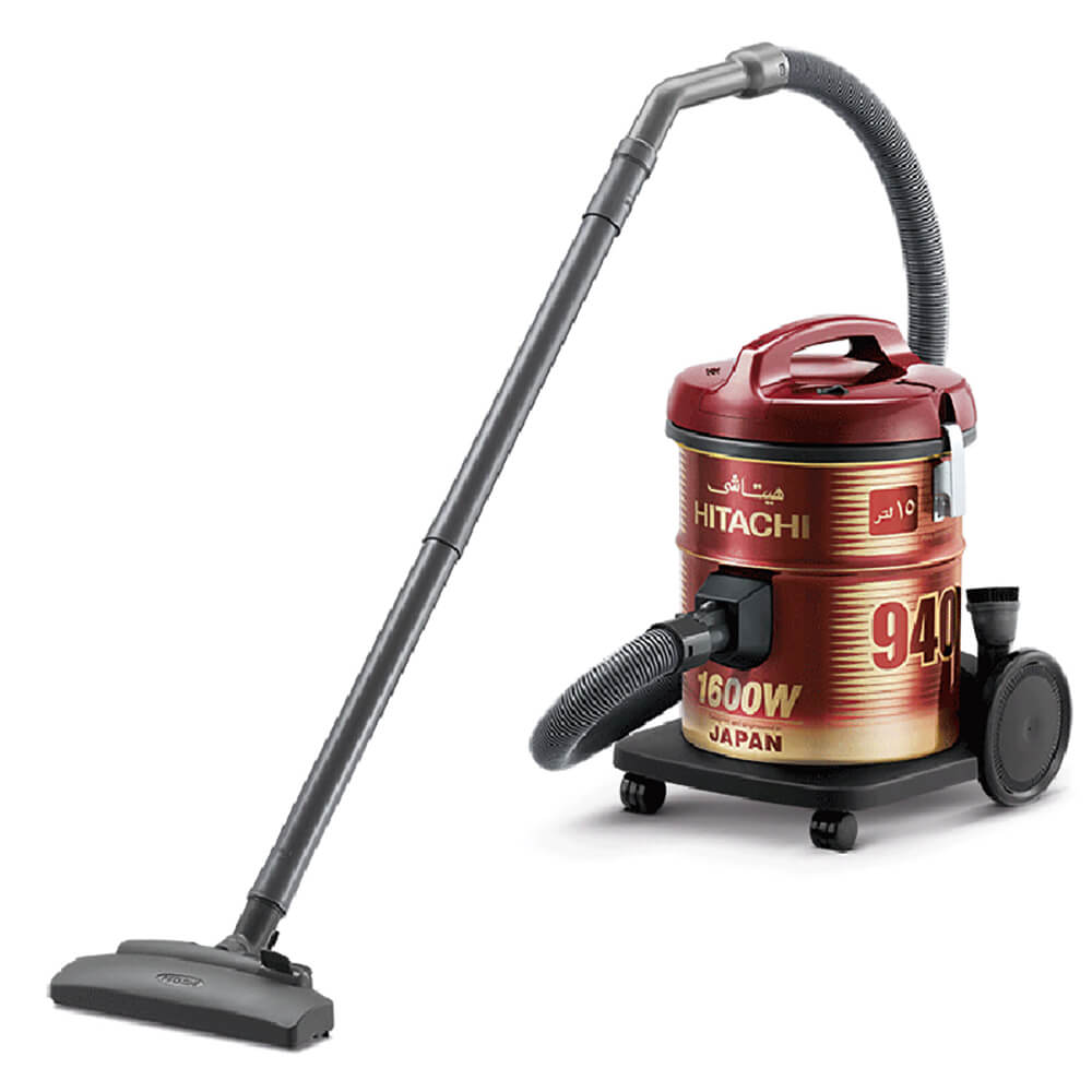 Hitachi vacuum cleaner Drum Pail Can Wine Red