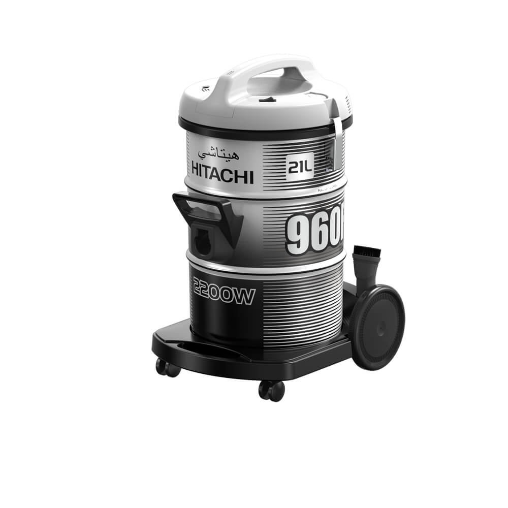 Hitachi vacuum cleaner Drum Pail Can Platinium Gray