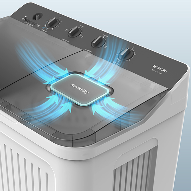 Hitachi Twin Tub Washing Machine