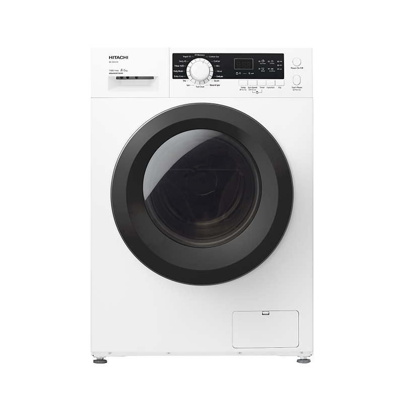 Hitachi washing machine Front Loading white