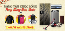 NÂNG TẦM CUỘC SỐNG, TƯNG BỪNG ĐÓN XUÂN cùng Hitachi (15/12 - 31/01/2018)