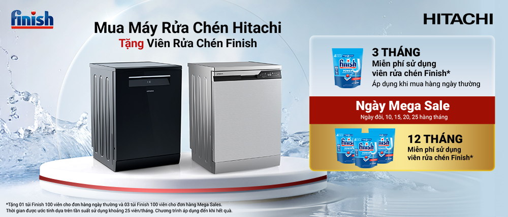 Hitachi Vietnam Reckitt Dishwasher Promotion