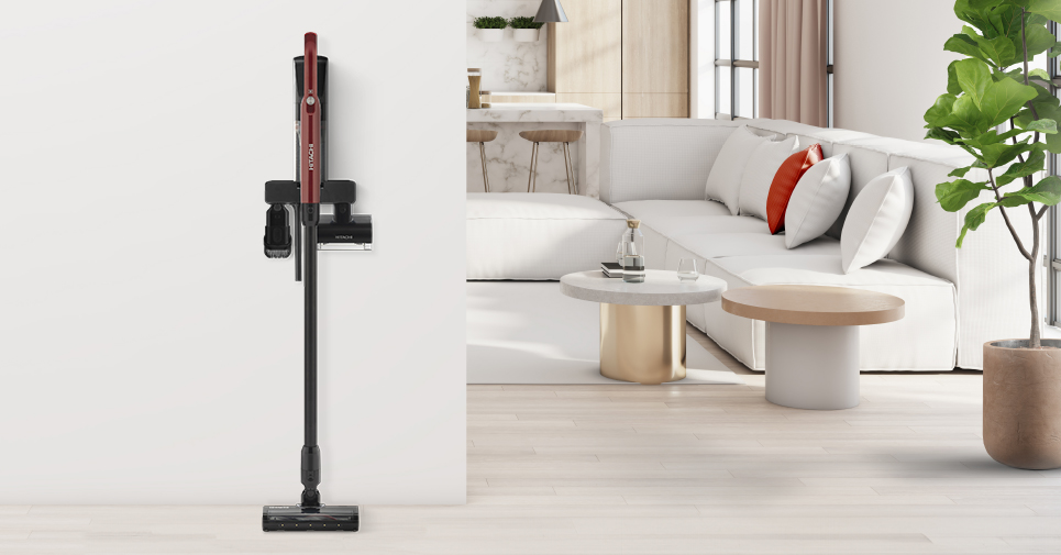 Banner Hitachi vacuum cleaner product