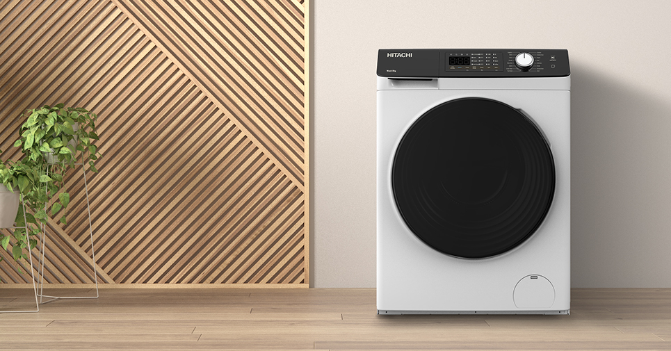 Banners for Hitachi washing machines